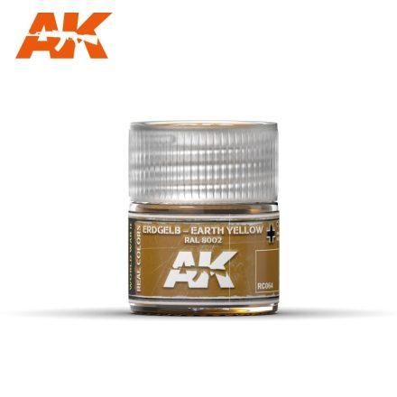 AK REAL COLOR - ERDGELB – EARTH YELLOW RAL 8002