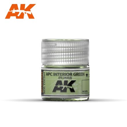 AK REAL COLOR - APC INTERIOR GREEN FS 24533