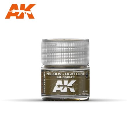 AK REAL COLOR - HELLOLIV – LIGHT OLIVE RAL 6040-F9