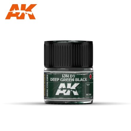 AK REAL COLOR - IJN D1 DEEP GREEN BLACK