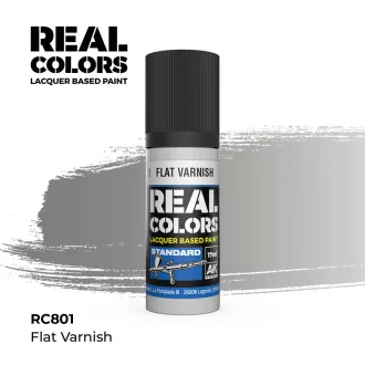 AK Interactive - Real Colors: Flat Varnish 17 ml. lakk