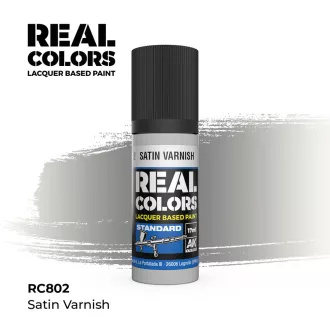 AK Interactive - Real Colors: Satin Varnish 17 ml. lakk
