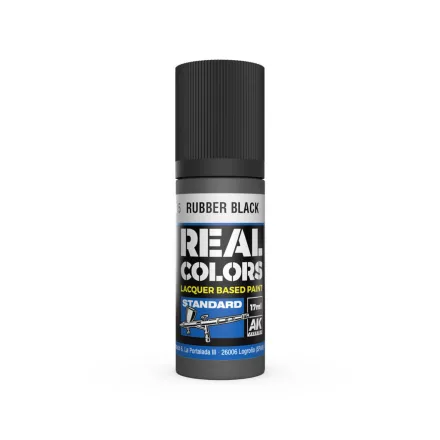 AK REAL COLOR Rubber Black