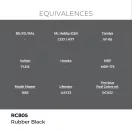 AK Interactive - Real Colors: Rubber Black 17 ml. festék