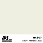AK REAL COLOR Cream White RAL 9001