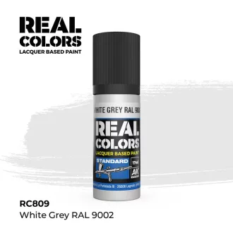   AK Interactive - Real Colors: White Grey RAL 9002 17 ml. festék