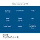 AK Interactive - Real Colors: Pure Blue RAL 5005 17 ml. festék