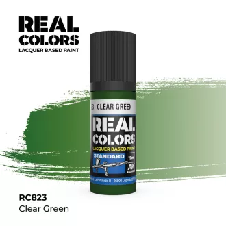 AK Interactive - Real Colors: Clear Green 17 ml. festék