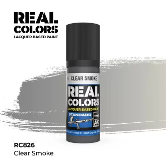 AK Interactive - Real Colors: Clear Smoke 17 ml. festék