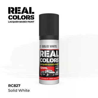 AK Interactive - Real Colors: Solid White 17 ml. festék