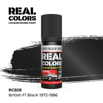   AK Interactive - Real Colors: British F1 Black 1972-1986 17 ml. festék