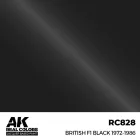 AK REAL COLOR British F1 Black 1972-1986