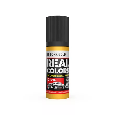 AK REAL COLOR Fork Gold
