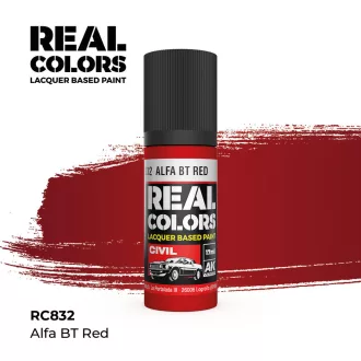 AK Interactive - Real Colors: Alfa BT Red 17 ml. festék