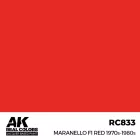 AK REAL COLOR Maranello F1 Red 1970s-1980s
