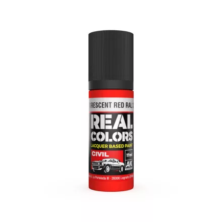AK REAL COLOR Fluorescent Red RAL 3026