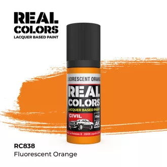   AK Interactive - Real Colors: Fluorescent Orange 17 ml. festék