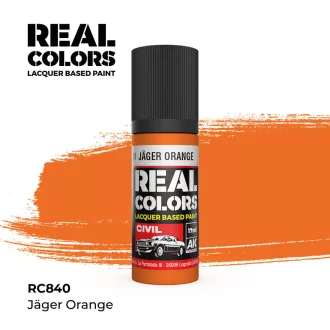 AK Interactive - Real Colors: Jäger Orange 17 ml. festék