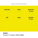 AK Interactive - Real Colors: French F1 Yellow 1970s-1980s 17ml. festék