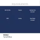 AK Interactive - Real Colors: Tyrrell Blue 17 ml. festék