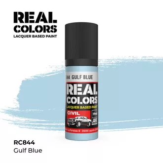 AK Interactive - Real Colors: GULF Blue 17 ml. festék
