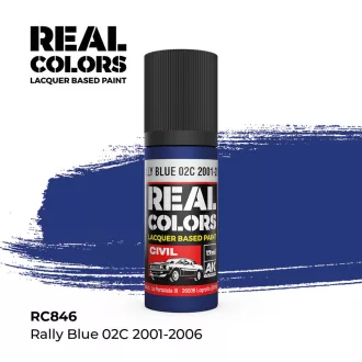   AK Interactive - Real Colors: Rally Blue 02C 2001-2006 17ml. festék