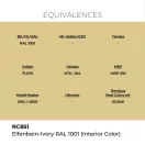 AK Interactive - Real Colors: Elfenbein-Ivory RAL 1001 (Interior Color) 17 ml. festék