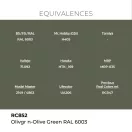 AK Interactive - Real Colors: Olivgrün-Olive Green RAL 6003 17 ml. festék