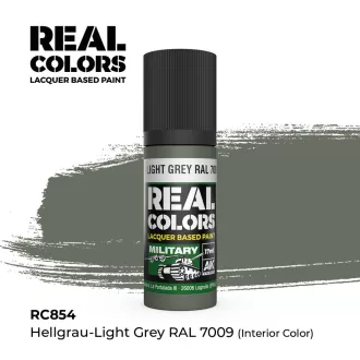   AK Interactive - Real Colors: Hellgrau-Light Grey RAL 7009 (interior color) 17 m festék