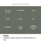 AK Interactive - Real Colors: Hellgrau-Light Grey RAL 7009 (interior color) 17 m festék
