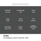 AK Interactive - Real Colors: Dunkelgrau-Dark Grey RAL 7021 17 ml. festék