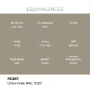AK Interactive - Real Colors: Grau-Grey RAL 7027 17 ml. festék