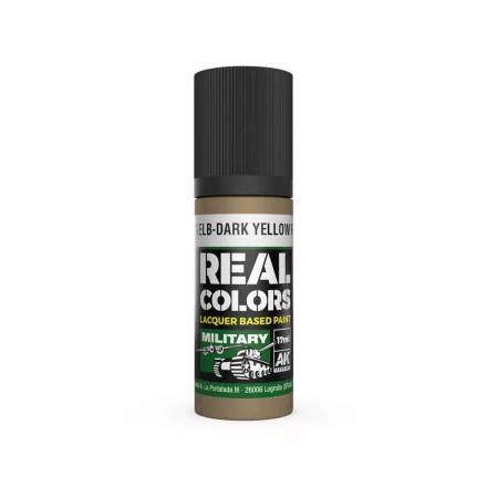 AK REAL COLOR Dunkelgelb-Dark Yellow RAL 7028