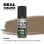 AK Interactive - Real Colors: Dunkelgelb Ausgabe 44-Dark Yellow 1944 RAL 7028 17 ml. festék
