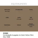 AK Interactive - Real Colors: Dunkelgelb Ausgabe 44-Dark Yellow 1944 RAL 7028 17 ml. festék