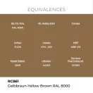 AK Interactive - Real Colors: Gelbbraun-Yellow Brown RAL 8000 17 ml. festék
