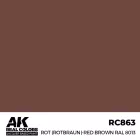 AK REAL COLOR Rot (Rotbraun)-Red Brown RAL 8013