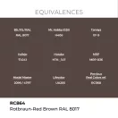 AK Interactive - Real Colors: Rotbraun-Red Brown RAL 8017 17 ml. festék