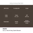 AK Interactive - Real Colors: S.C.C. No.1A Very Dark Brown 17 ml. festék