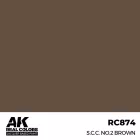AK REAL COLOR S.C.C. No.2 Brown