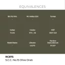 AK Interactive - Real Colors: S.C.C. No.15 Olive Drab 17 ml. festék