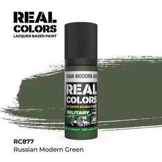   AK Interactive - Real Colors: Russian Modern Green 17 ml. festék