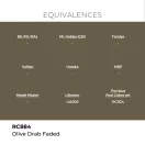 AK Interactive - Real Colors: Olive Drab Faded 17 ml. festék