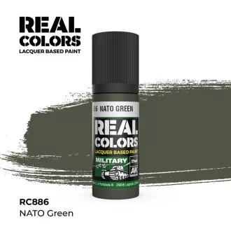 AK Interactive - Real Colors: NATO Green 17 ml. festék
