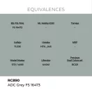 AK Interactive - Real Colors: ADC Grey FS 16473 17 ml. festék