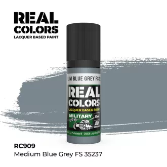   AK Interactive - Real Colors: Medium Blue Grey FS 35237 17 ml. festék