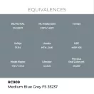 AK Interactive - Real Colors: Medium Blue Grey FS 35237 17 ml. festék