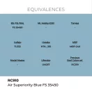 AK Interactive - Real Colors: Air Superiority Blue FS 35450 17 ml. festék