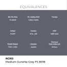 AK Interactive - Real Colors: Medium Gunship Grey FS 36118 17 ml. festék