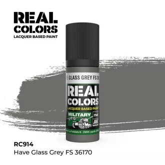   AK Interactive - Real Colors: Have Glass Grey FS 36170 17 ml. festék